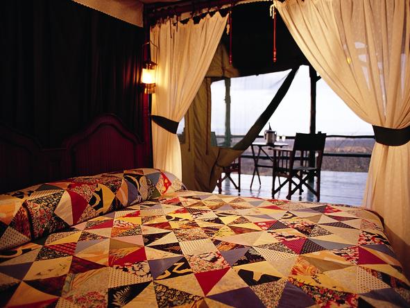 Kirawira Luxury Tented Camp - Bedroom 